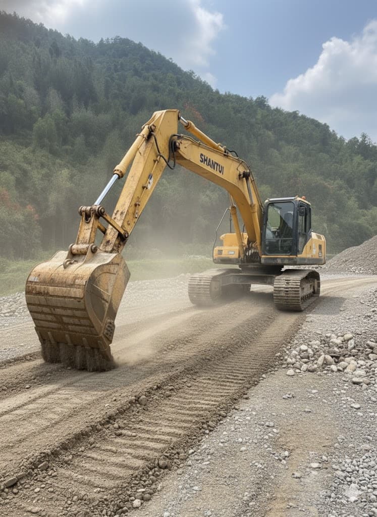 Excavadora Shantui SE210-9